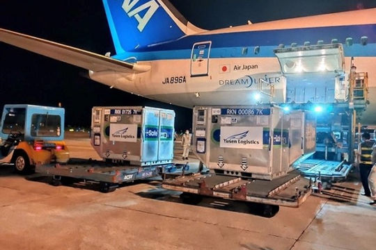 Nhật Bản tiếp tục viện trợ vắc xin phòng Covid-19 cho Việt Nam