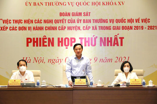 Đánh giá khách quan, toàn diện việc sắp xếp đơn vị hành chính cấp huyện, cấp xã