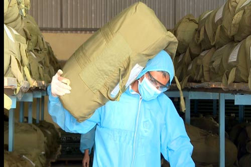 Xuất cấp nhà bạt, máy phát điện cho Thành phố Cần Thơ phòng, chống dịch Covid-19