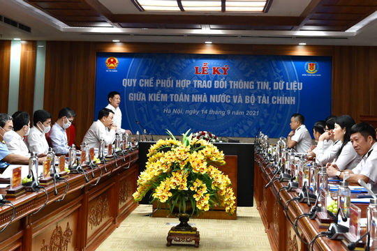 Thúc đẩy trao đổi thông tin, dữ liệu số giữa Kiểm toán Nhà nước và Bộ Tài chính