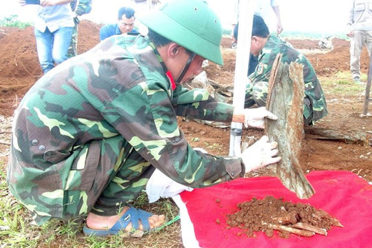 Đến năm 2030, tìm kiếm, quy tập khoảng 15.000 hài cốt liệt sĩ