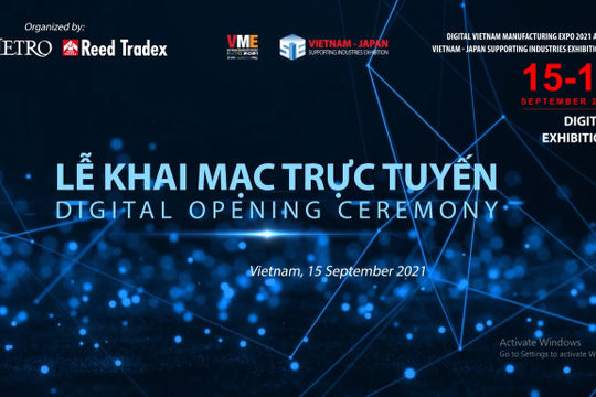 Tổ chức Triển lãm SIE 2021 và VME 2021 theo hình thức trực tuyến