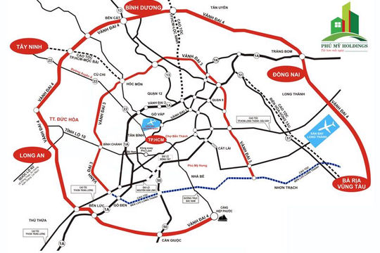Nghiên cứu, đề xuất phương án đầu tư phù hợp đường vành đai 4 Thành phố Hồ Chí Minh