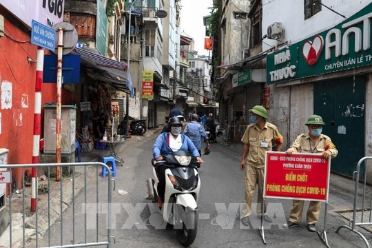 Hà Nội dừng phân vùng và bỏ quy định giấy đi đường từ ngày 21/9