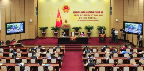 Khai mạc Kỳ họp thứ hai, Hội đồng nhân dân Thành phố Hà Nội khóa XVI