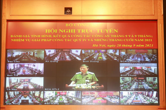 Lực lượng Công an thực hiện tốt vai trò "Lá chắn, phòng, chống dịch Covid-19", bảo đảm an toàn xã hội