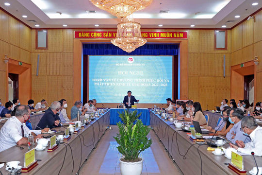 Xây dựng Chương trình phục hồi và phát triển kinh tế giai đoạn 2022-2023