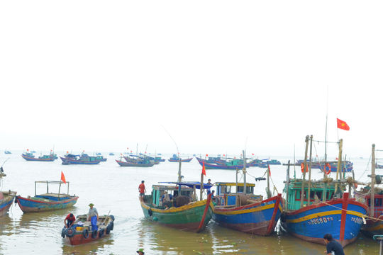 Lực lượng Công an nhân dân chủ động ứng phó với diễn biến của áp thấp nhiệt đới