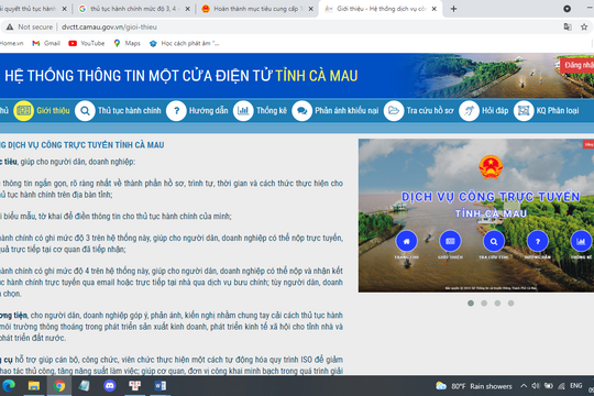 Cà Mau mở rộng giải quyết thủ tục hành chính phi địa giới ra toàn tỉnh