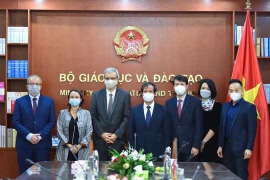Thúc đẩy quan hệ hợp tác giáo dục và đào tạo giữa Việt Nam và Pháp