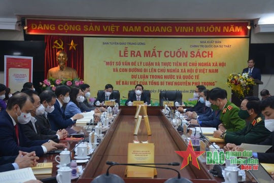 Ra mắt cuốn sách về bài viết quan trọng của Tổng Bí thư Nguyễn Phú Trọng