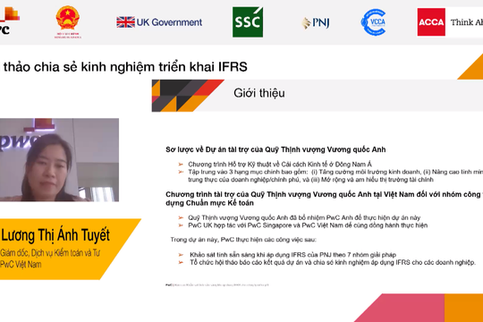 Kinh nghiệm triển khai IFRS cho các doanh nghiệp Việt Nam