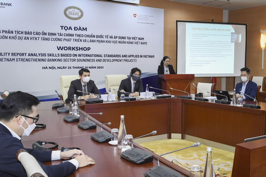 Tăng cường kỹ năng phân tích Báo cáo Ổn định tài chính theo chuẩn quốc tế