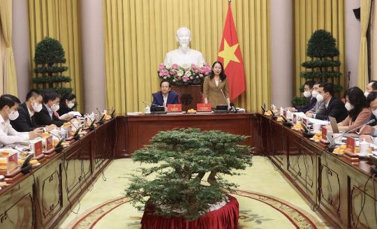 Phó Chủ tịch nước Võ Thị Ánh Xuân dự họp Hội đồng Bảo trợ Quỹ Bảo trợ trẻ em Việt Nam Phó Chủ tịch nước Võ Thị Ánh Xuân dự họp Hội đồng Bảo trợ Quỹ Bảo trợ trẻ em Việt Nam