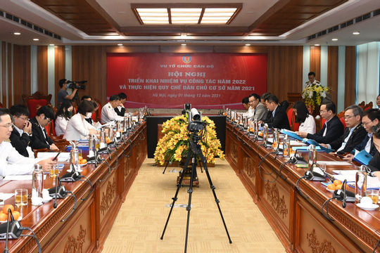 Tiếp tục hoàn thành tốt nhiệm vụ tham mưu về công tác tổ chức cán bộ