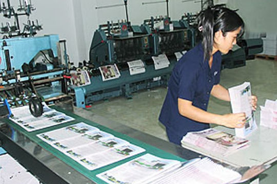 VCCI: Cần hoàn thiện một số quy định về hoạt động in
