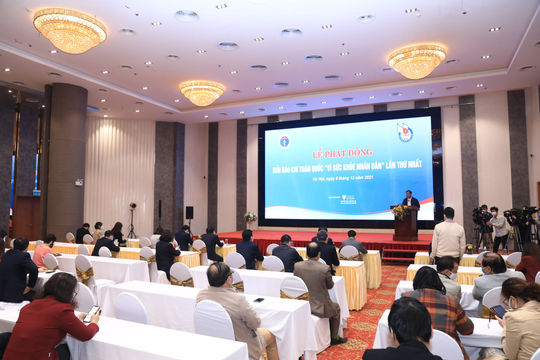 Phát động Giải báo chí toàn quốc “Vì sức khỏe nhân dân”