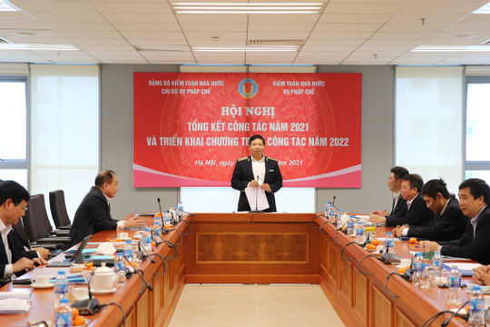 Chủ động tham mưu, nâng cao chất lượng công tác xây dựng pháp luật của Kiểm toán Nhà nước