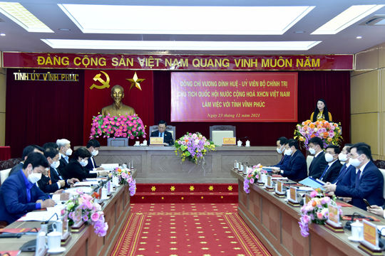 Tận dụng thời cơ, phát huy lợi thế, sớm đưa Vĩnh Phúc trở thành tỉnh công nghiệp phát triển