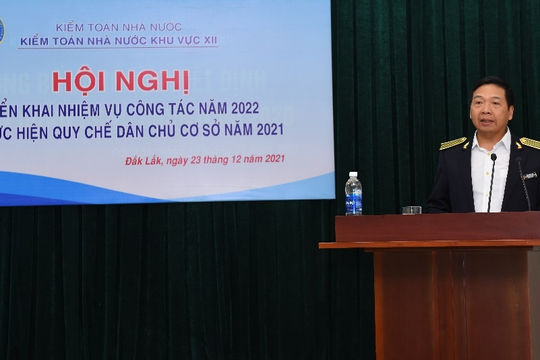 KTNN khu vực XII: Nhiều giải pháp để hoàn thành kế hoạch năm 2022 KTNN khu vực XII: Nhiều giải pháp để hoàn thành kế hoạch năm 2022