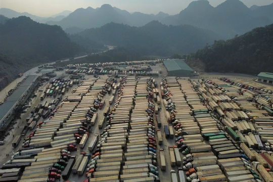 Giải phóng sớm nhất hơn 5.000 xe hàng hóa xuất khẩu đang ùn tắc tại các cửa khẩu Lạng Sơn và Quảng Ninh