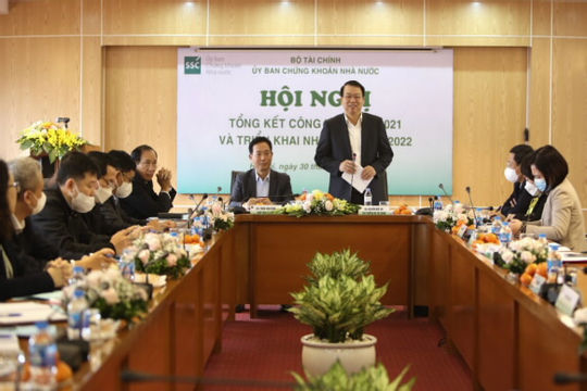 Giá trị giao dịch cổ phiếu bình quân năm 2021 tăng 258% so với năm 2020