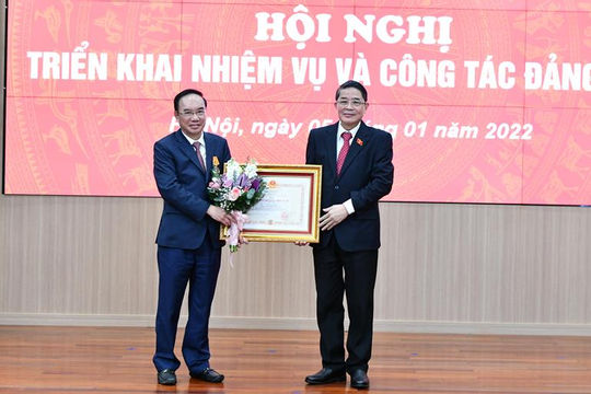 Hình ảnh Hội nghị Triển khai nhiệm vụ và công tác Đảng năm 2022 của KTNN