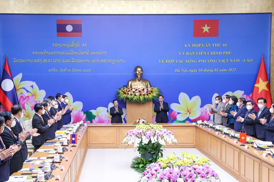 Đưa quan hệ hợp tác Việt Nam - Lào ngày càng đi vào chiều sâu, thực chất, hiệu quả Đưa quan hệ hợp tác Việt Nam - Lào ngày càng đi vào chiều sâu, thực chất, hiệu quả