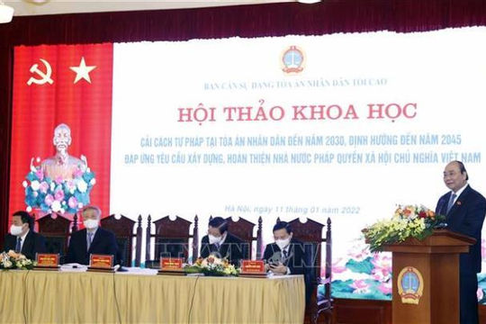 Phát triển tòa án điện tử ngang tầm trình độ phát triển chung của thế giới Phát triển tòa án điện tử ngang tầm trình độ phát triển chung của thế giới