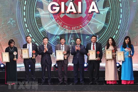 67 tác phẩm đạt Giải báo chí toàn quốc về xây dựng Đảng lần thứ VI