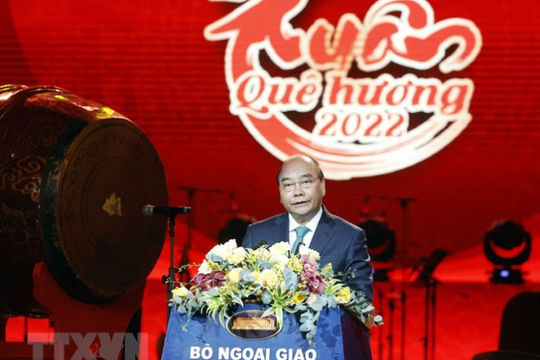 Chủ tịch nước Nguyễn Xuân Phúc: Bà con kiều bào đã có nhiều đóng góp quý báu cho đất nước