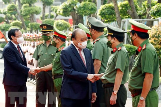 Đảm bảo an ninh trật tự cho TP.Hồ Chí Minh dịp Tết Nguyên đán