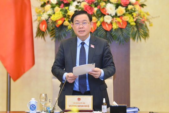 Ủy ban Thường vụ Quốc hội bế mạc Phiên họp thứ 8