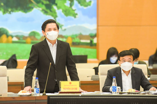 Đoàn giám sát của Quốc hội về công tác quy hoạch làm việc với các Bộ, ngành