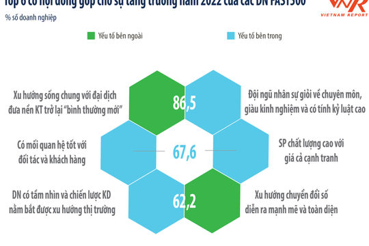 Doanh nghiệp tăng trưởng nhanh nhất Việt Nam lạc quan về triển vọng năm 2022
