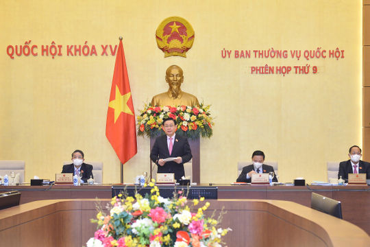 Khai mạc Phiên họp thứ 9 của Ủy ban Thường vụ Quốc hội