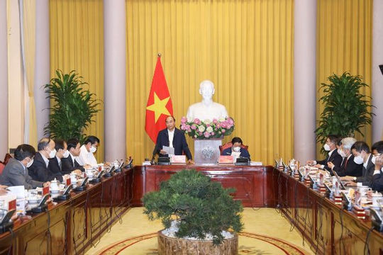 Đẩy nhanh tiến độ hoàn thiện Dự thảo Đề án Chiến lược xây dựng và hoàn thiện Nhà nước pháp quyền xã hội chủ nghĩa Việt Nam