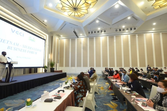 Còn nhiều dư địa cho doanh nghiệp Việt Nam - Sierra Leone kết nối hợp tác kinh doanh