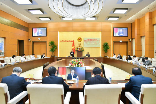 Đoàn giám sát của Quốc hội về công tác quy hoạch làm việc với 5 Bộ thuộc khối văn hóa, xã hội