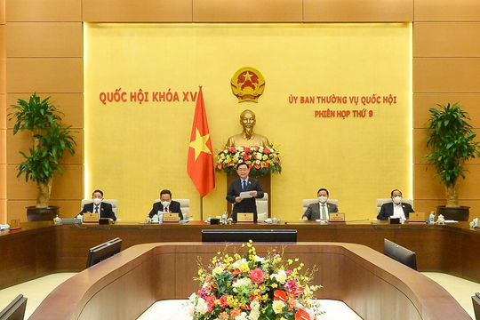 Bế mạc Phiên họp thứ 9 của Ủy ban Thường vụ Quốc hội Bế mạc Phiên họp thứ 9 của Ủy ban Thường vụ Quốc hội