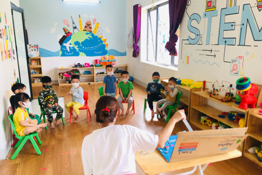 Hà Nội: Trẻ mầm non đi học trực tiếp từ ngày 13/4