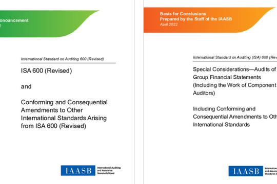 IAASB bổ sung các cân nhắc đặc biệt khi kiểm toán báo cáo tài chính tập đoàn IAASB bổ sung các cân nhắc đặc biệt khi kiểm toán báo cáo tài chính tập đoàn