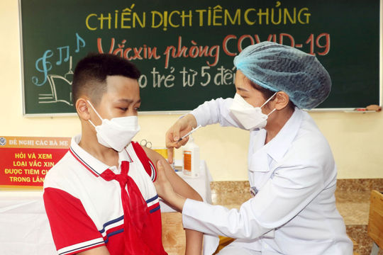 Đồng ý tiếp nhận viện trợ vaccine phòng Covid-19 cho trẻ 5-12 tuổi Đồng ý tiếp nhận viện trợ vaccine phòng Covid-19 cho trẻ 5-12 tuổi