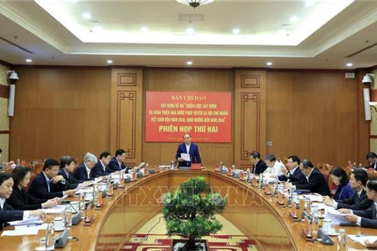 Đảm bảo tiến độ, chất lượng Dự thảo Đề án Chiến lược xây dựng và hoàn thiện Nhà nước pháp quyền Đảm bảo tiến độ, chất lượng Dự thảo Đề án Chiến lược xây dựng và hoàn thiện Nhà nước pháp quyền