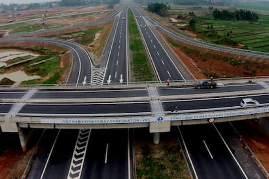 Đến năm 2025, hoàn thành 2.500km đường bộ cao tốc Bắc - Nam phía Đông Đến năm 2025, hoàn thành 2.500km đường bộ cao tốc Bắc - Nam phía Đông