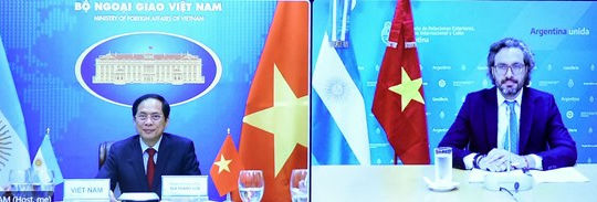 Thúc đẩy quan hệ Đối tác toàn diện Việt Nam - Argentina đi vào chiều sâu Thúc đẩy quan hệ Đối tác toàn diện Việt Nam - Argentina đi vào chiều sâu