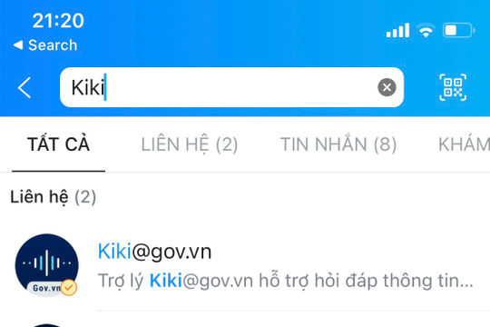 Bộ Thông tin và Truyền thông sử dụng Trợ lý ảo Kiki Bộ Thông tin và Truyền thông sử dụng Trợ lý ảo Kiki