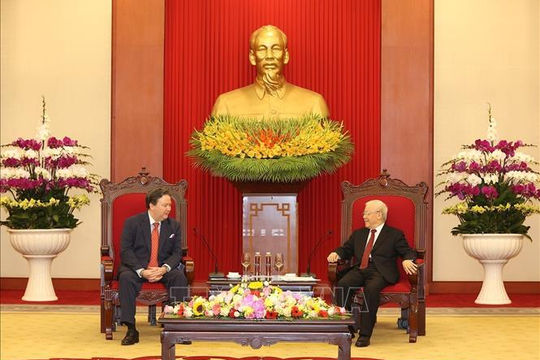 Tổng Bí thư Nguyễn Phú Trọng tiếp Đại sứ Hoa Kỳ tại Việt Nam