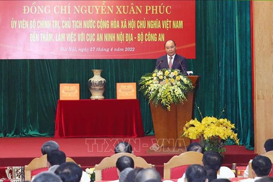 Cục An ninh nội địa cần phát huy vai trò nòng cốt trong bảo đảm vững chắc an ninh quốc gia