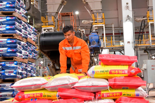 PVFCCo đưa ra thị trường 346.000 tấn phân bón, hóa chất trong quý I/2022